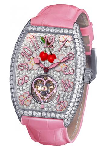 FRANCK MULLER Cintree Curvex Sakura 3080 T D CD Replica Watch